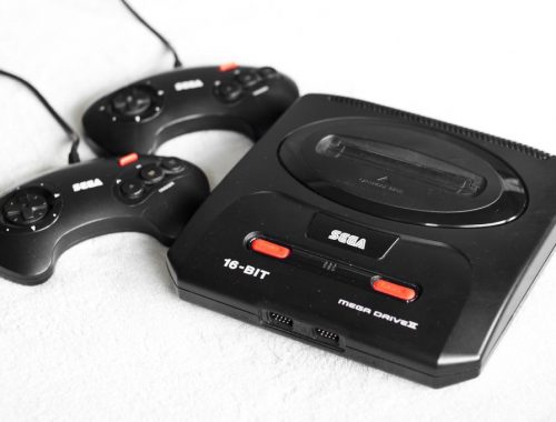 mlle nostalgeek console retro gaming sega mega drive