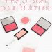 mes blush favoris pour l'automne mlle mademoiselle nostalgeek maquillage makeup teint poudre revue test blog blogueuse beauté