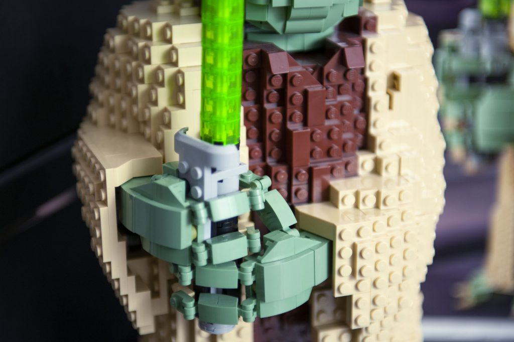blog geek review Lego Star Wars Yoda Set 75255 Lichtschwert