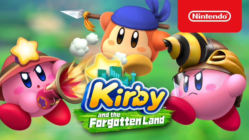 Videospiel Release 2022 Kirby and the Forgotten Land Nintendo