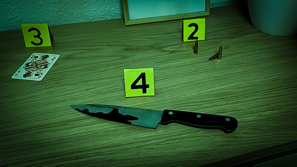 Crime Scene Halloween Party