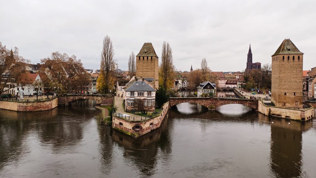 Bootsfahrt auf Straßburger Kanäle