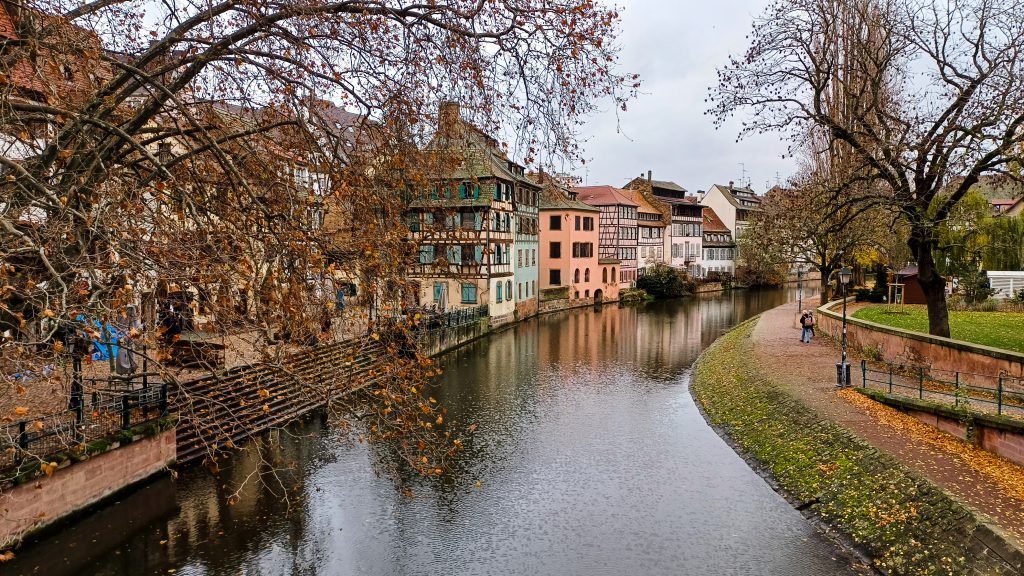 Bootsfahrt auf Straßburger Kanäle