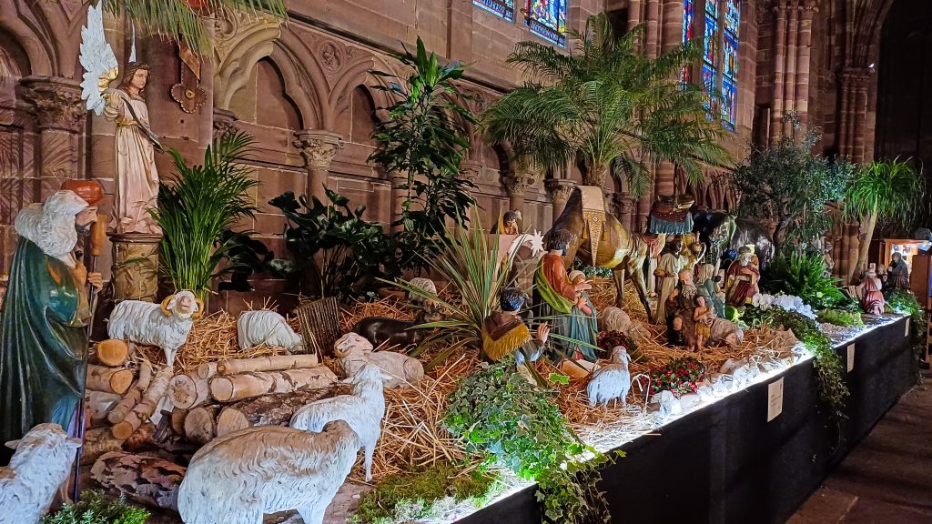 Krippe im Straßburger Münster