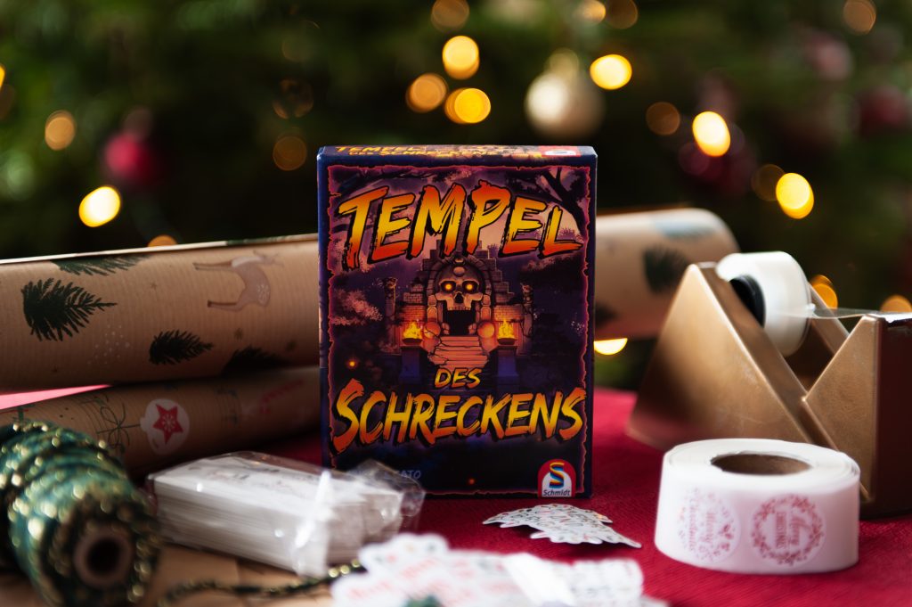 3 Gesellschaftsspiele, die unter jedem Weihnachtsbaum gehören: Tempel des Schreckens