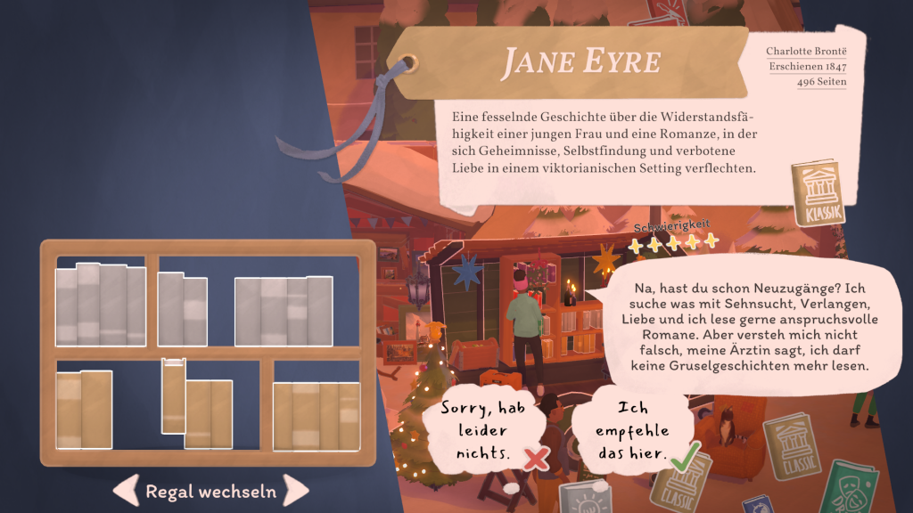 Bücherempfehlung in Tiny Bookshop