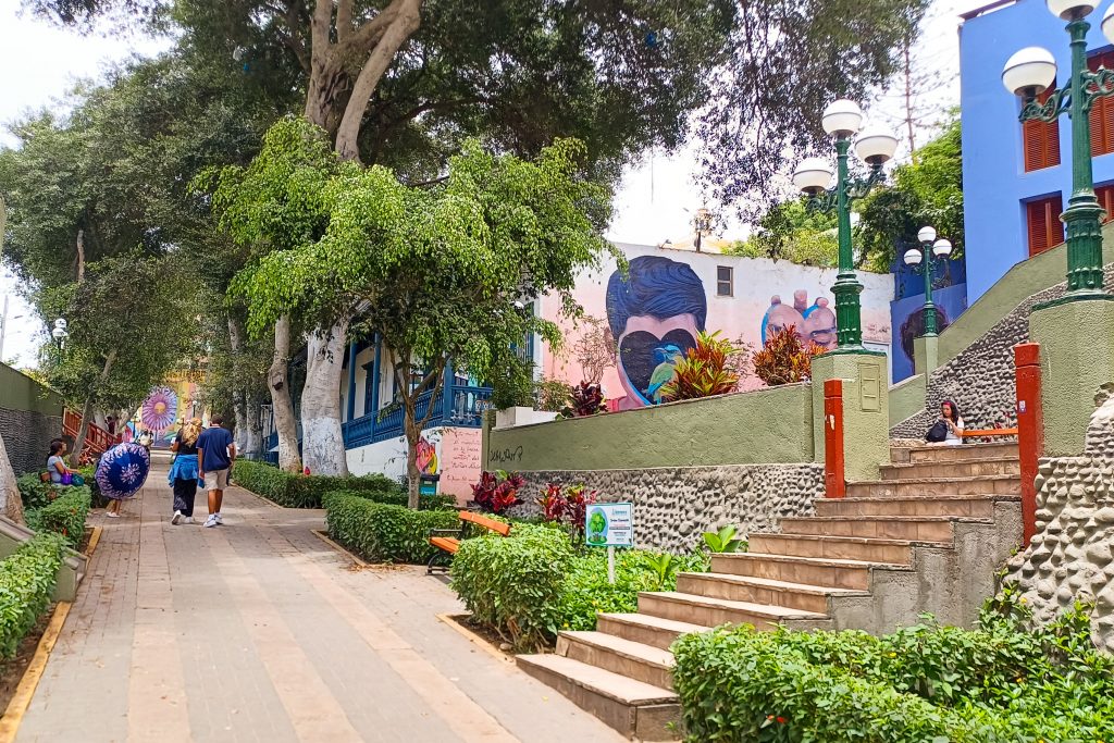 Barranco Viertel in Lima, Peru