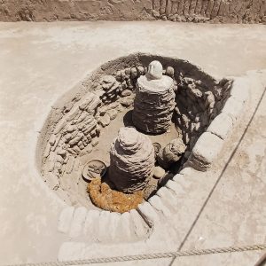 Huaca Pucllana Ruine in Lima, Peru