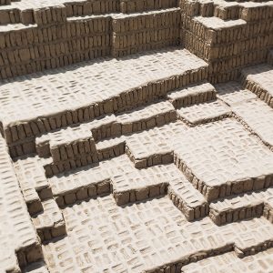 Huaca Pucllana Ruine in Lima, Peru