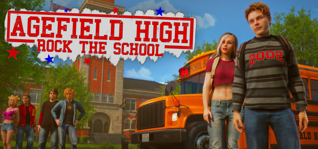 Agefield High: Rock the School Cover