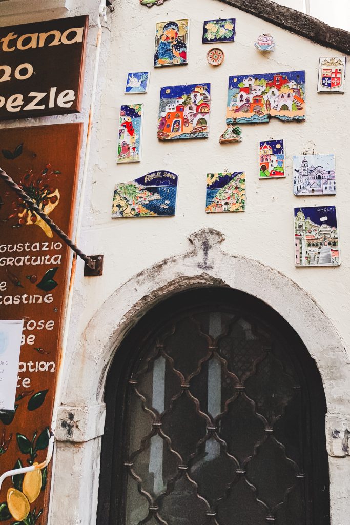 Keramik Dekorationen in Amalfi
