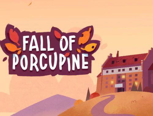 Fall of Porcupine Starbildschirm und Logo