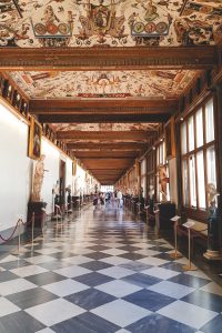 Die Uffizien in Florenz