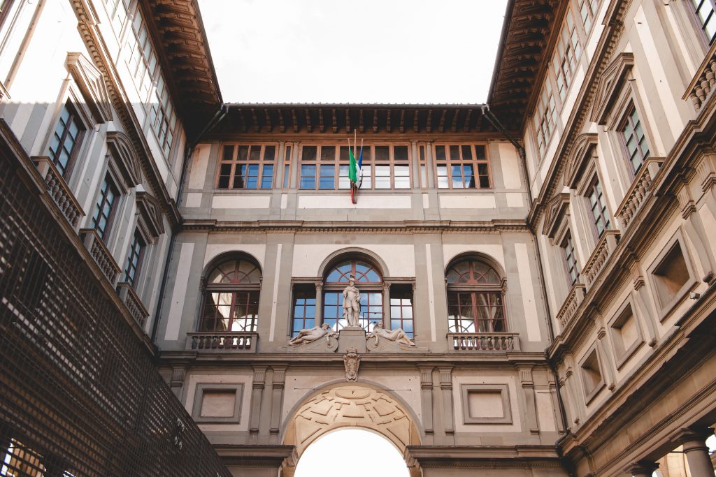 Die Uffizien in Florenz