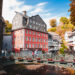 Museum Rotes Haus in Monschau, Deutschland.
