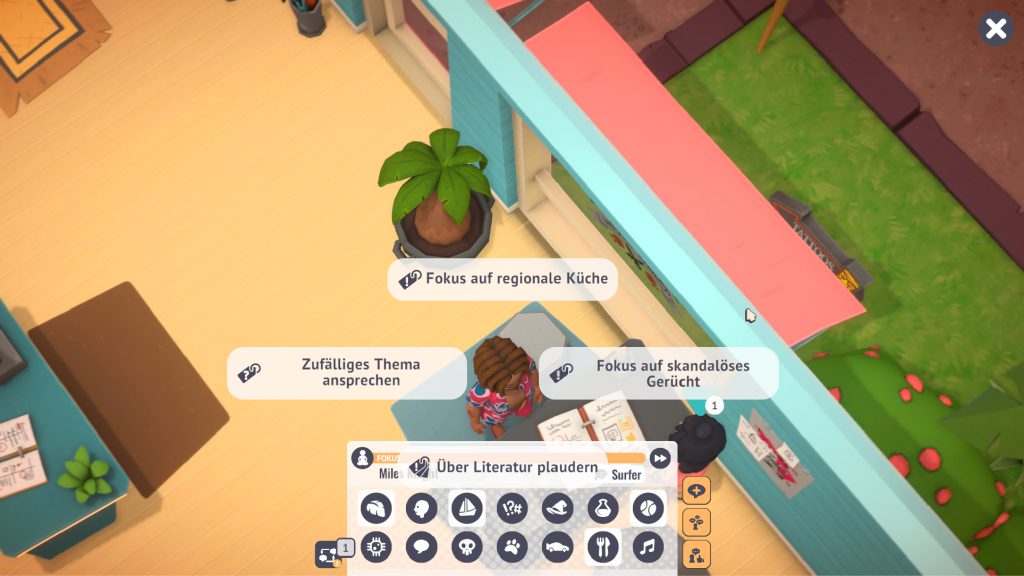 Beratungsgespräche in Tattoo Tycoon