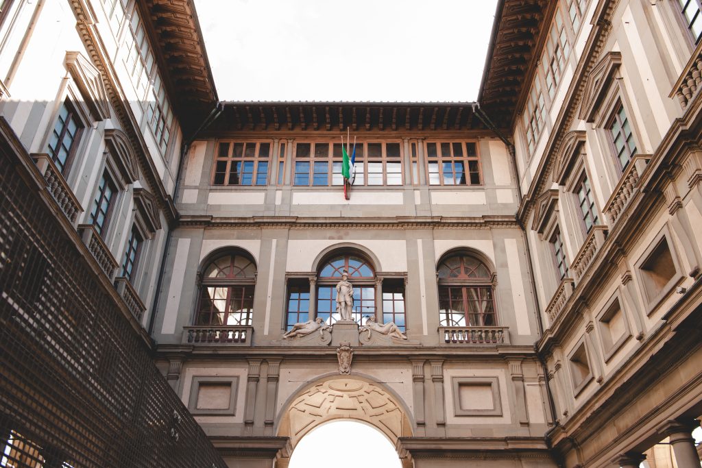 Die Uffizien in Florenz