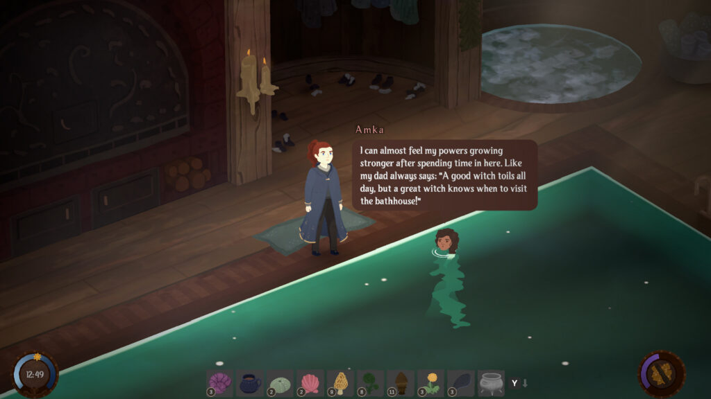 Badehaus in Songs of Glimmerwick.